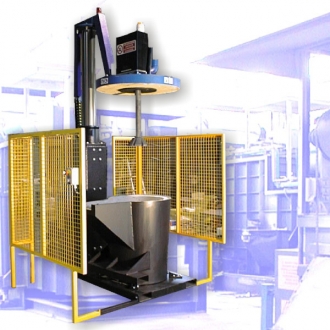 Automatic degassing plant