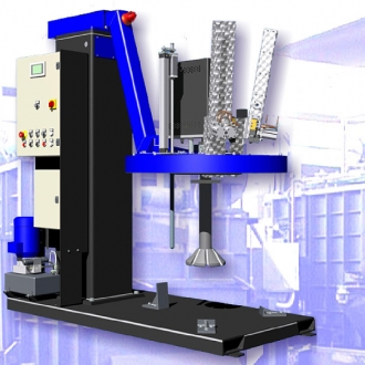 Automatic degassing plant