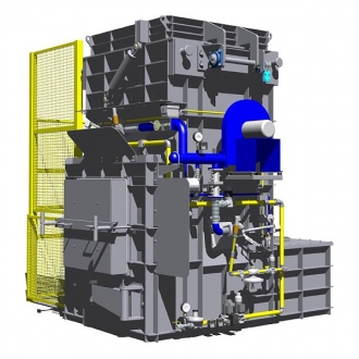 Tilting Melting/holding Stalk Furnace