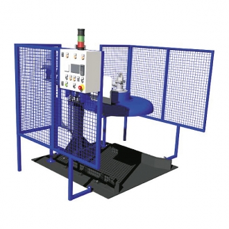 Pneumatic station for ladle preheating