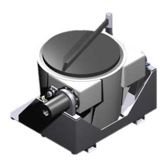 Tilting Coaxial transfer ladle with fixed-point discharge