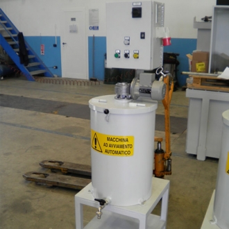 Coating mixer for one container