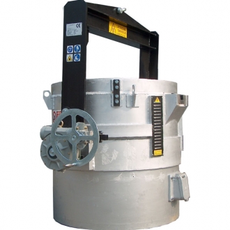Electric Heated tilting transfer ladle